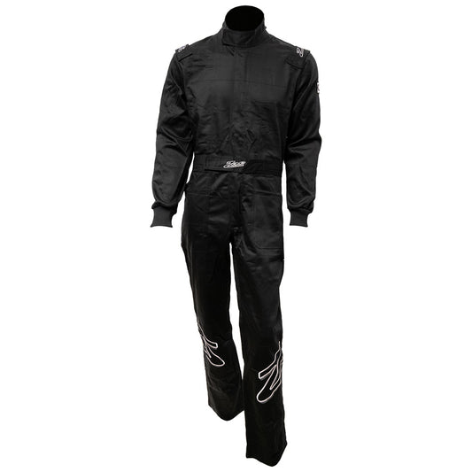 RACE SUIT 1 LAYER MEDIUM BLACK 3.2A-1 ZR-10 ZAMP