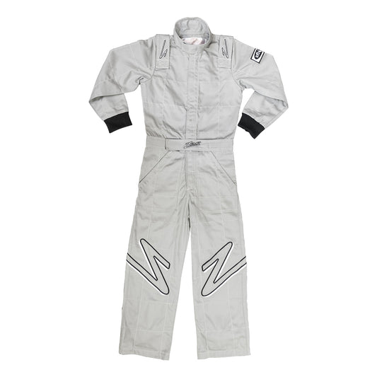 RACE SUIT 1 LAYER YOUTH MEDIUM GREY 3.2A-1 ZAMP
