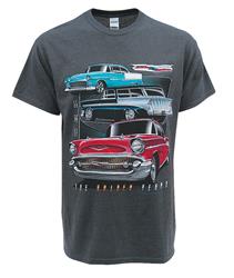 T-SHIRT CHEVY 55 56 57 XL