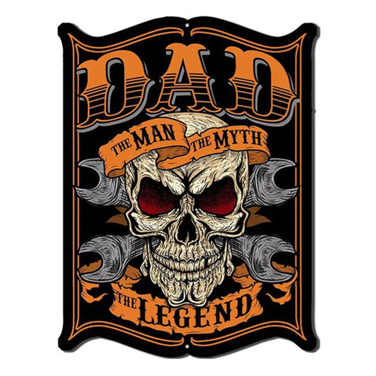TIN SIGN DAD THE LEGEND